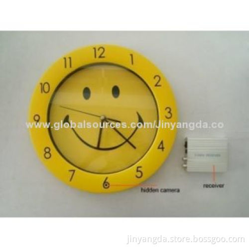 2.4GHz wall clock wireless hidden camera